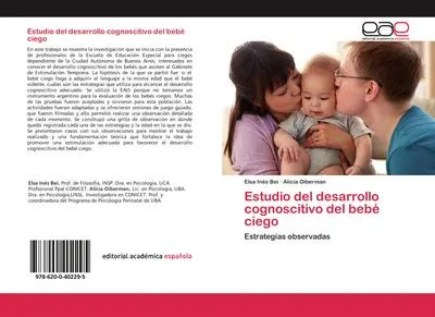 Produktbild von Estudio del desarrollo cognoscitivo del bebé ciego