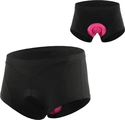 Produktbild von Fahrradhose Frauen 3D Gel Sitzpolster Radhose Radlerhose Unterhose Polster,M