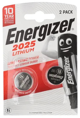 Image de ENERGIZER Electronics Batterie CR2025 3V (2er Blister)