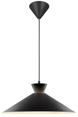 Productafbeelding van Strakke hanglamp Dial zwart Ø 45cm