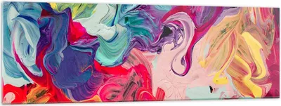Produktbild von Bilder auf glas - Abstraktion modern - 160x50cm - Glasbilder - Wandbilder - Kunstdruck - zum Aufhängen bereit - Wanddekoration aus Glas - Glas Bilder - Wandbild auf Glas - Einteilig - GAB160x50-3877