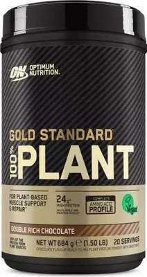 Image de Optimum Nutrition Gold Standard 100% Plant- 684 g Chocolate