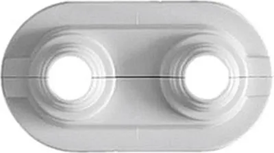 Image de Herz Doppelrosette 14-20 mm RA 50 mm Fig.3003(50), 1 pièce.