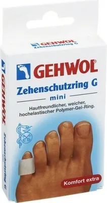 Produktbild von Gehwol Zehenschutzring mini1 op. 2 Stück - Langes Haltbarkeitsdatum!