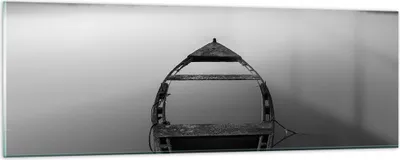 Produktbild von Bilder auf glas - Einteilig - £ódŸ Einsamkeit Leere - 90x30cm - Glasbilder - Wandbilder - Bilder - zum Aufhängen bereit - Wanddekoration aus Glas - Glas Bilder - Wandbild auf Glas - GAB90x30-4932