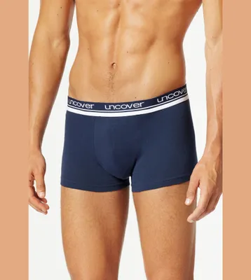 Produktbild von Schiesser Herren 3 er Pack Shorts Gr. M  dunkelblau