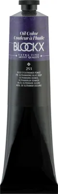 Produktbild von Blockx Ölfarbe, Tube 200ml Ultramarinblau dunkel 216253BXC