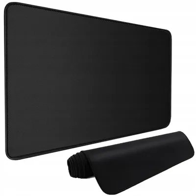Produktbild von Gaming-Mauspad 320 x 250 x 4 mm, rutschfest, schwarz, dick
