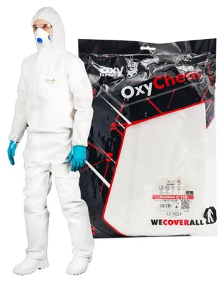 Produktbild von Weißer L OxyChem C110 Schutzanzug für Maler, Typ 5 6