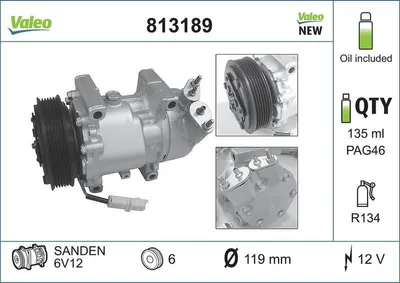 Image de Compresseur d'air VALEO 813189