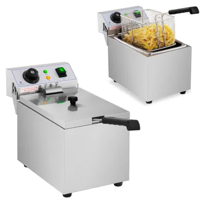 Zdjęcie produktu dla Frytownica Nastawna Gastronomiczna Elektryczna 230 V 3200W 8 L