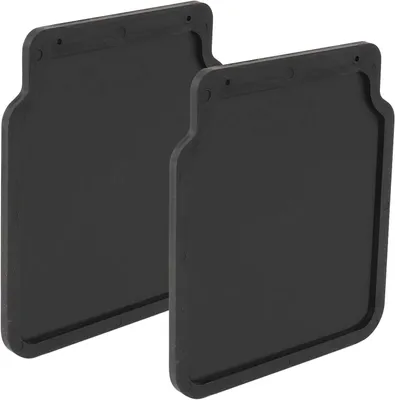 Zdjęcie produktu dla Uniwersalne osłony błotne, 23 x 20 cm, 2 sztuki, zapewniają ochronę przed błotem i brudem dla przyczep i samochodów