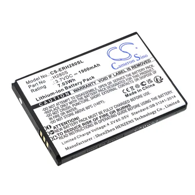 Produktbild von TECHTEK Akku Kompatibel mit [Energizer] HARDCASE H280S Ersetzt H280S