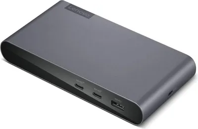 Obrázek produktu pro Lenovo USB-C Universal Business Dock - Kabelgebunden - 2 x USB 3.2 Gen 2 (3.1 Gen 2) Type-C - Grau - 3840 x 2160 Pixel - 60 Hz - Kensington