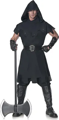 Produktbild von Scharfrichter Kostüm XL für Halloween & Mittelalterfeste Männer Größe: XXL