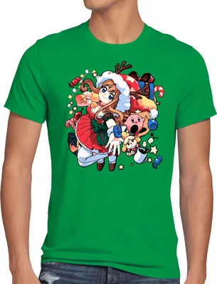 Produktbild von A.N.T. X-mas Gamer Girl Ugly Sweater Herren T-Shirt pulli weihnachtsbaum