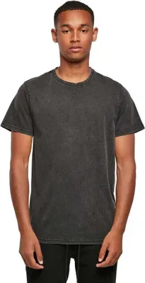 Image de Build Your Brand Acid Washed Round Neck Tee