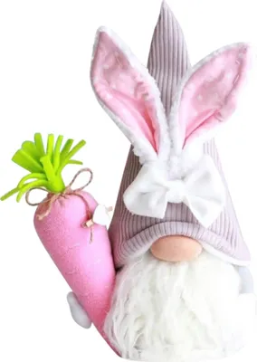 Produktbild von Osterhasenpuppe entzückende super sanfte, nicht verblüffende, lebendige Farbe langer Whisker Dekoratives Stoff Ostern Hasenstil Feindlicher Zwerg-Plüsch-Spielzeuggeschenk für Zuhause-A