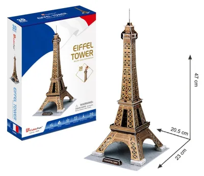 Obrázok produktu pre Cubic Fun CUBICFUN 3D puzzle Eiffel Tower