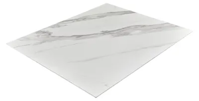 Produktbild von Tischplatte Talance 71 x 59 cm Kunststein Weiß