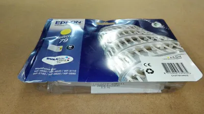 Produktbild von Epson Tower of Pisa Tintenpatrone 79 Yellow, Standardertrag, Gelb, Tinte auf Pigmentbasis, 1 Stück(e)