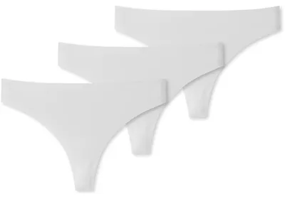 Produktbild von Schiesser Damen String 3-Pack Invisible Soft - weiss - Größe 44