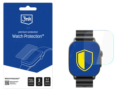 Image de Verre hybride pour Realme Watch 5, 3mk Watch Protection, 3 pièces