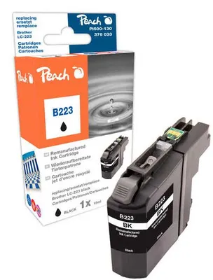 Productafbeelding van Zwarte inktcartridge PI500-130 (compatibel met Brother LC-223BK)