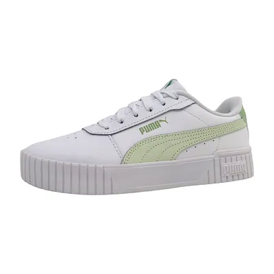 Produktbild von Puma Carina 2.0 Jr. Kinderschuhe Jungen Sneaker Flach Weiß Freizeit, Schuhgröße:EUR 38 | UK 5