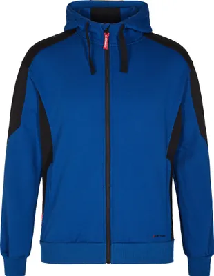 Produktbild von F. Engel Galaxy Sweatcardigan, Surfer Blue/Schwarz, Gr. 5XL