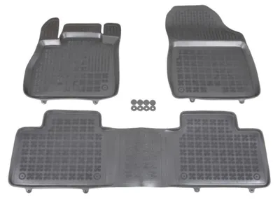 Produktbild von REZAW PLAST Fußmatten Set Gummi für RENAULT SCÉNIC IV (J9) Vorne+Hinten