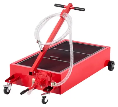 Productafbeelding van Olieopvangbak, 20 gallon (ongeveer 76 liter) inhoud, handpomp met slang, 20 gallon