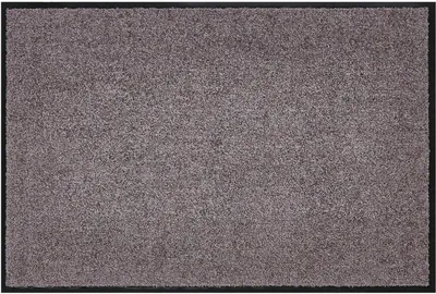 Produktbild von Fußmatte Waschbar 60 x 90 cm Taupe Schmutzfangmatte Fußabtreter Türmatte Matte Gummi