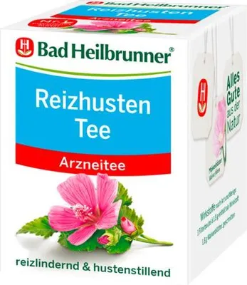 Produktbild von Bad Heilbrunner Reizhusten Tee Filterbeutel 8 St
