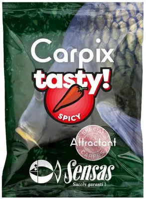 Zdjęcie produktu dla Sensas Posilovač – proszek dla karpi, smakowy, 300 g, pikantny