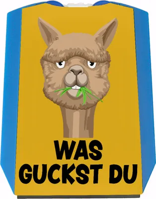 Produktbild von Was guckst du Parkscheibe mit lustigem Alpaka