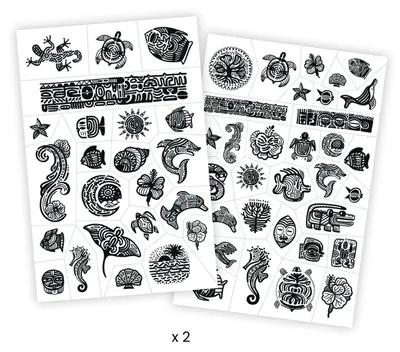 Produktbild von Fantasie4Kids OHG Tattoos: Polynesien