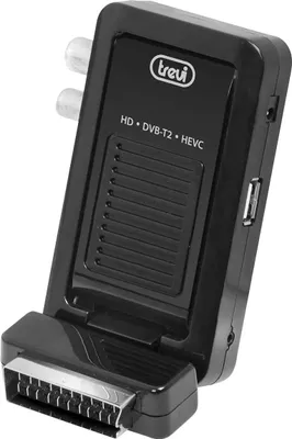Immagine prodotto di Trevi HE3348 SC Scart/HDMI Ricevitore DVB-T2 H.265-Codec e Multimediaplayer