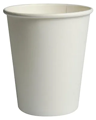 Produktbild von 100x Heißgetränkecher CoffeeToGo weiß 100ml 100% Reycling