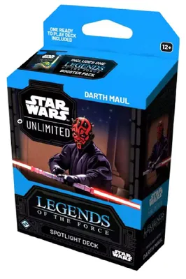 Obrázok produktu pre Star Wars Unlimited Legends of the Force: Spotlight Deck: Darth Maul