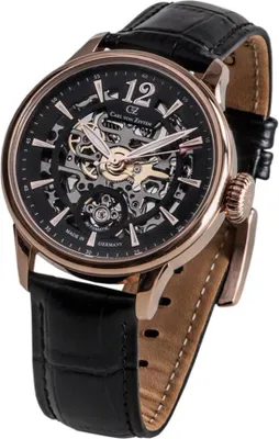 Produktbild von Carl von Zeyten Herren Uhr Armbanduhr Automatik Enz CVZ0051RBK