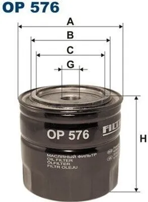 Zdjęcie produktu dla Filtr Oleju Filtron Op 576