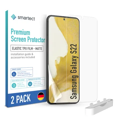 Produktbild von 2x TPU Schutzfolie Matt für Samsung Galaxy S22 Displayschutz Panzerfolie Folie