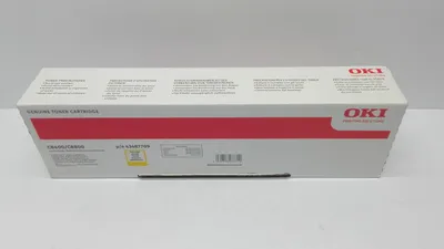 Produktbild von OKI 43487709, 6000 Seiten, Gelb, 1 Stück(e)