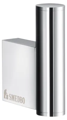 Produktbild von Smedbo AIR -Handtuchhaken, 2 Stück , Chrome AK3552