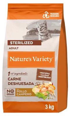Image de Nature's V Select Feline Erwachsene Steril Huhn 3 Kg (Ndr)