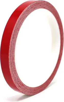 Produktbild von 10m Zierstreifen 9mm Maritime Anwendung Rot Glanz Dekorstreifen Schiffe Yacht Jetski Motorboot wasserfest selbstklebend