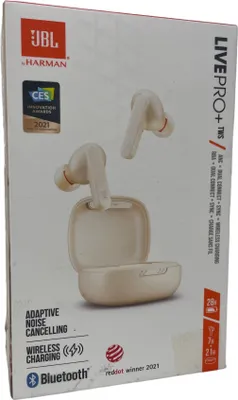 Produktbild von JBL JBL LIVE Pro+ - Kabellose In-Ear-NC-Kopfhörer - Beige