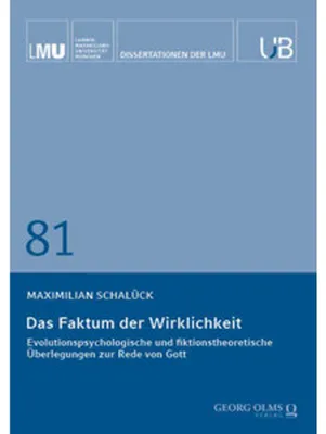Produktbild von Das Faktum der Wirklichkeit