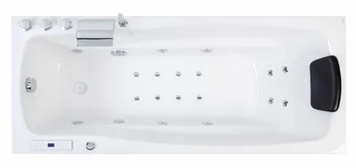 Produktbild von Rechteck Whirlpool Ocean 170x70 rechts Germany 18 Düsen mit Armatur : Mit Armaturen Varianten: Mit Armaturen